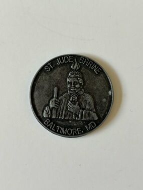 St. Jude Shrine Commemorative Medallion - Black Finish